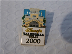 Disney Trading Pin 49 Disney's Boardwalk Villas - 2000