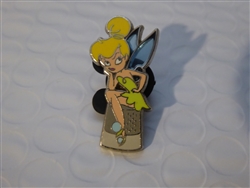 Disney Trading Pin 49088 DS - Pouting Tinker Bell Sitting on a Thimble