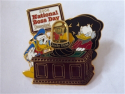 Disney Trading Pins  49286 DLR - National Boss Day 2006 - Donald Duck and Scrooge McDuck