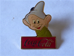 Disney Trading Pin  493 WDW - Cast 15th Anniversary Coca-Cola Framed Set (Dopey)