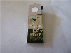 Disney Trading Pin 49444 WDW Cast Exclusive - 'Service/Privacy Please' - Door Sign (Mickey & Minnie)