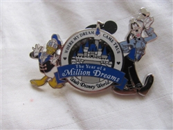 Disney Trading Pins 49898: WDW - The Year of a Million Dreams (Goofy and Donald Duck)