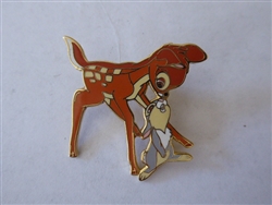 Disney Trading Pin 5024 DLR - Bambi & Thumper Touching Noses