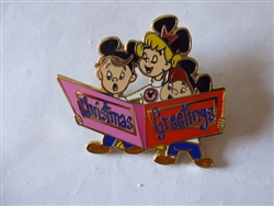 Disney Trading Pin 50346     DS - Disney Shopping - 2006 Advent Pin Set #3 (Caroling Mouseketeers)