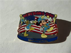 Disney Trading Pin 50391 WDW - Veteran's Day 2006 (Mickey Mouse & Donald Duck)