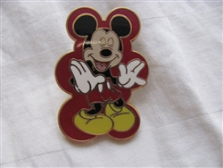 Disney Trading Pins 50460: Mickey Mouse Expressions Booster 4 Pin Collection (Laughing)