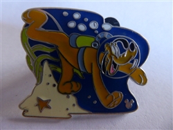 Disney Trading Pin 50534 WDW - Hidden Mickey Collection - Scuba Diving - Pluto