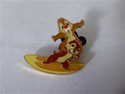 Disney Trading Pins 50587 DLRP - Cast Lanyard Series 3 - Chip 'n' Dale Surfboard