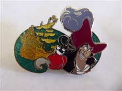 Disney Trading Pin 50648 DLR - Create-A-Pin - Captain Hook