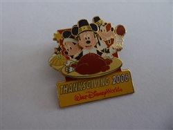Disney Trading Pins  50760 WDW - Thanksgiving 2006 - Mickey, Minnie and Goofy