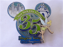 Disney Trading Pin  50777 WOD NYC - NYC Salutes 35 Magical Years of Walt Disney World (Tinker Bell) Artist Proof