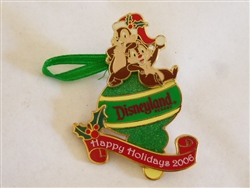 Disney Trading Pin  50916 DLR - 2006 Holiday Ornament Collection - Chip 'n' Dale