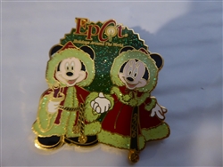 Disney Trading Pin 50933 WDW - Holidays Around the World 2006 - Passholder Exclusive - Mickey and Minnie