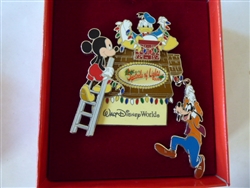 Disney Trading Pin 50951 WDW - Spectacle of Lights 2006 - Mickey, Goofy and Donald - Jumbo