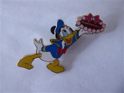 Disney Trading Pins 51335 TDR - Donald Duck - Birthday Cake with Fab 5 - JDS 5th Anniversary - From a 5 Pin Box Set