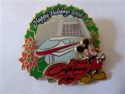 Disney Trading Pins   51384 WDW - Resort Holidays Series 2006 - Contemporary Resort - Mickey Mouse