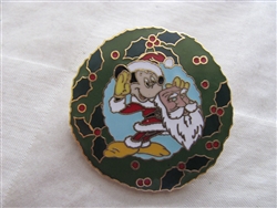Disney Trading Pins 515 WDW - Santa Mickey in a Christmas Wreath