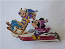 Disney Trading Pins 51556 DisneyShopping.com - Mickey & Goofy in the Snow Artist Proof