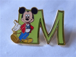 Disney Trading Pins 5194 JDS Walt Disney 100th Year - Mickey Mouse #2 (M For Mickey)