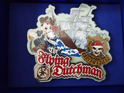 Disney Trading Pin 52049 DCL - Featured Artist 2007 Collection - The Flying Dutchman at Castaway Cay