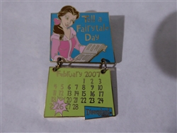 Disney Trading Pin 52125 DLR - 2007 Holidaze Calendar Collection - February (Belle)