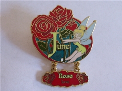 Disney Trading Pins  52180 DLR - Tinker Bell Flower Collection 2007 - June - Rose Love