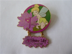 Disney Trading  Pin 52181 DLR - Tinker Bell Flower Collection 2007 - July - Water Lily Laughter