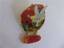 Disney Trading Pin 52185 DLR - Tinker Bell Flower Collection 2007 - October - Calendula Joy