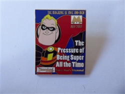 Disney Trading Pin 52203     DLR - M Magazine Collection 2007 - July (Mr. Incredible)
