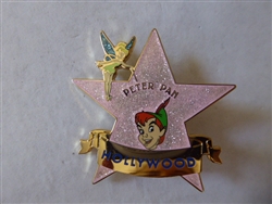 Disney Trading Pin  52283 DSF - Hollywood Star - Peter Pan and Tinker Bell (Surprise Release)