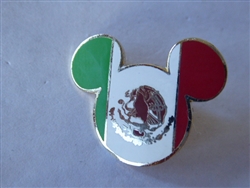 Disney Trading Pins 52297 Disneyland Mickey Head & Ears Mexico Flag Travel Agent Promo Pin