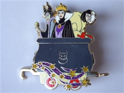 Disney Trading Pin 52376     Maleficent, Evil Queen and Cruella - Character Train - Mystery Tin