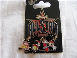 Disney Trading Pins 52497: WDW - All Star Resorts - Mickey Mouse Dangle