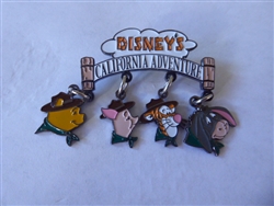 Disney Trading Pin 5262 DCA - Disney's California Adventure Pooh and Friends Dangle