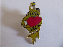 Disney Trading Pin  52746 Jerry Leigh - Pirates of the Caribbean - I Love Jack