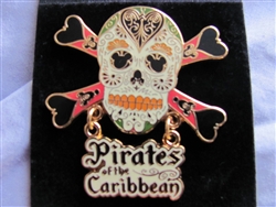 Disney Trading Pin 52803: Pirates of the Caribbean - Pirate Skull