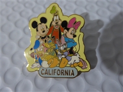 Disney Trading Pins 52892 Jerry Leigh - California Pin Collection - Fab 6 Group