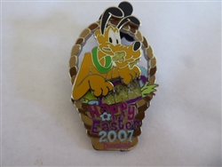 Disney Trading Pin 52962 DLR - Happy Easter 2007 - Pluto