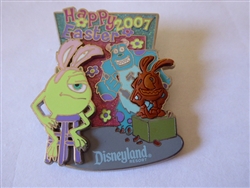 Disney Trading Pin  52977 DLR - Happy Easter 2007 - Mike and Sulley