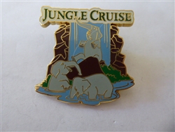 Disney Trading Pin  53158 DLR - The Jungle Cruise - Elephants