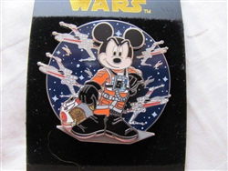 Mickey Mouse as an X-Wing Pilot