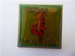 Disney Trading Pin 5336     WDW - Tigger - Cross-U Spring 2001