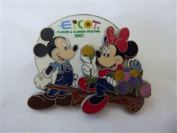 Disney Trading Pin  53651 WDW - Epcot® Flower and Garden Festival 2007 - Passholder Exclusive (Mickey & Minnie)