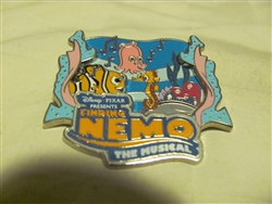 Disney Trading Pin 53685 WDW - Disney-Pixar Presents Finding Nemo the Musical (Nemo, Pearl & Sheldon)