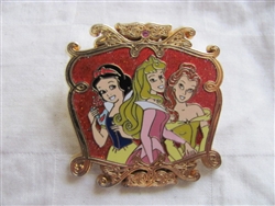 Disney Trading Pin 53874: DLR - Starter Set - Princess Pin Trading - Snow White, Aurora, and Belle Only