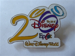 Disney Trading Pin  54 The Art of Disney Epcot - 2000 (White)