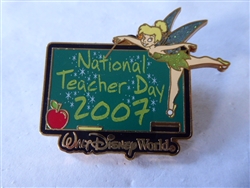 Disney Trading Pin 54111 WDW - National Teacher Day 2007 - Tinker Bell