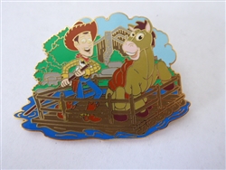 Disney Trading Pin 54631 DLR - Mickey's Pin Festival of Dreams - Wild West Collection - Rafts to Tom Sawyer Island