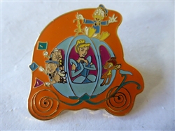 Disney Trading Pin 5478 M&P - Cinderella, Bambi & Three Little Pigs - Cinderellas Carriage - 3 Pin Series - 100 Years of Magic