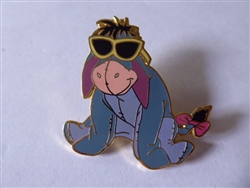 Disney Trading Pin  5488 DLR - Eeyore with shades on gold prototype